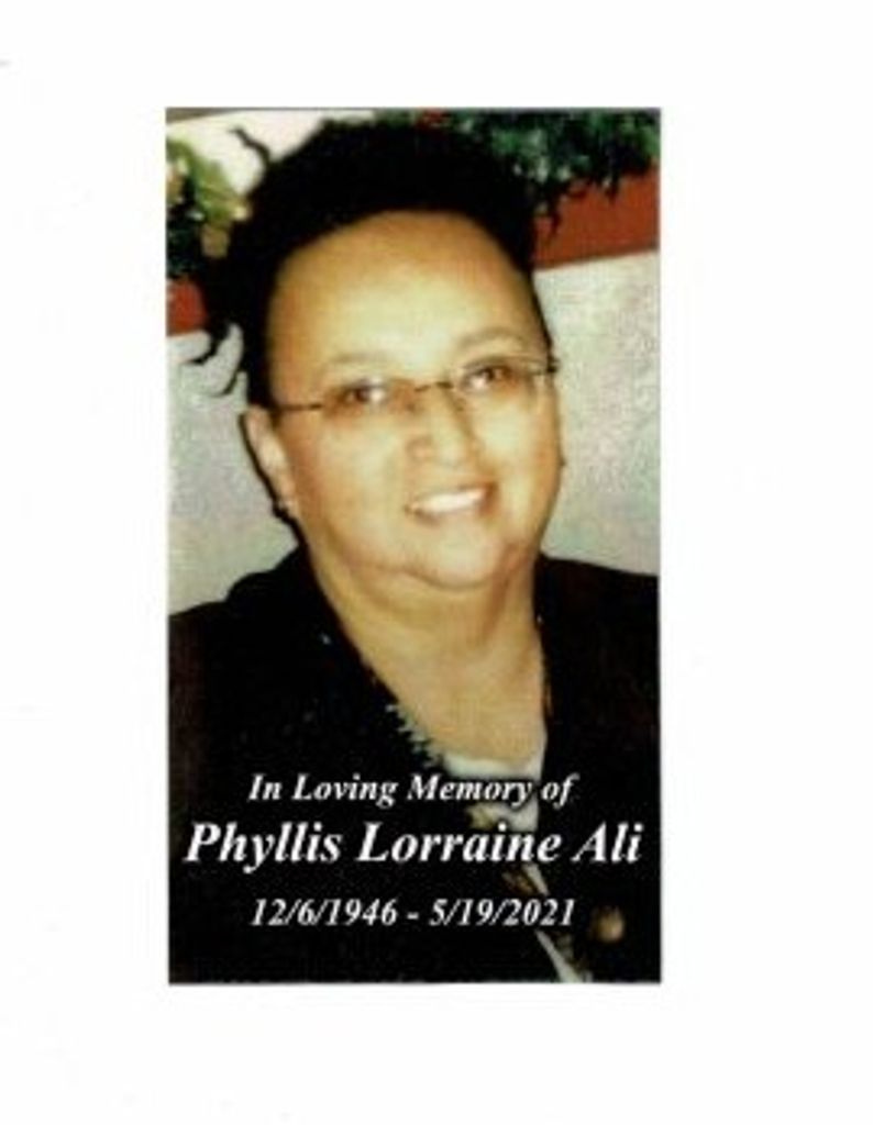 Phyllis Lorraine Ali Profile Photo