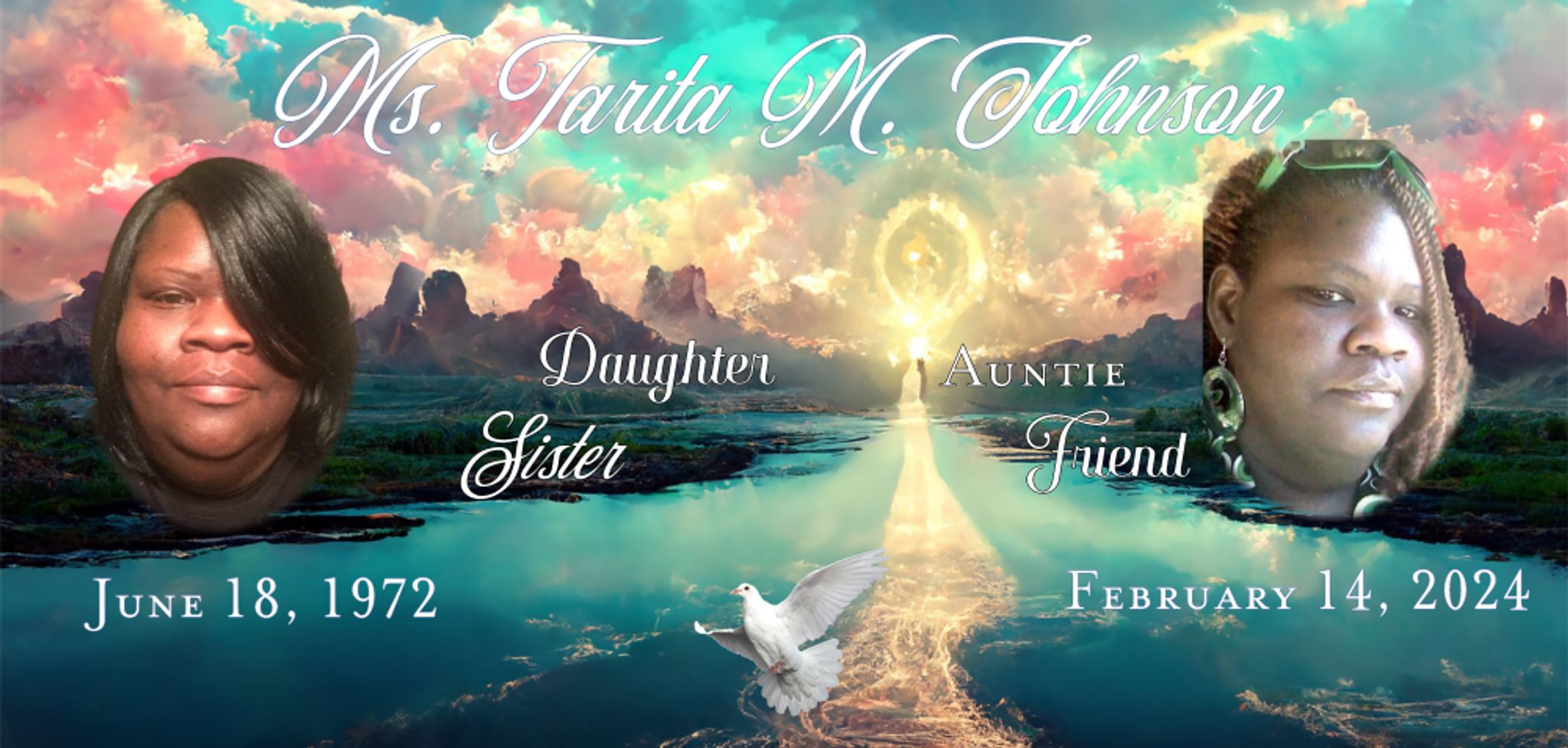 Cover for Ms. Tarita M. Johnson's Obituary