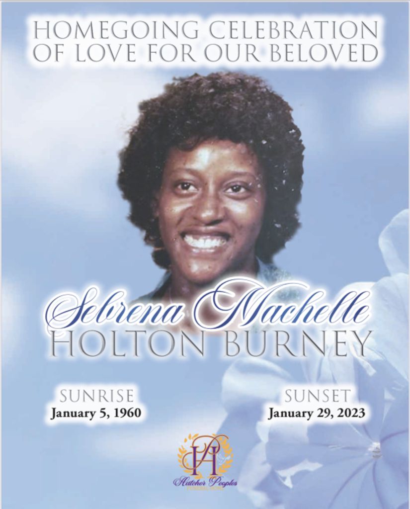 Sebrena Machelle (Holton)  Burney Profile Photo