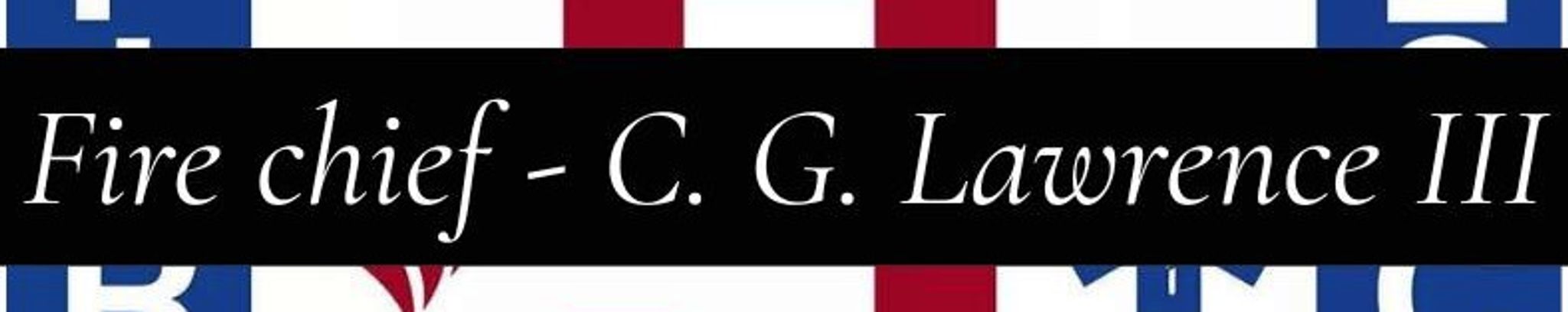 Cover for Charles Gilbert "C.G." Lawrence, III's Obituary