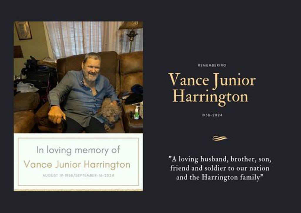 Vance Junior Harrington Profile Photo