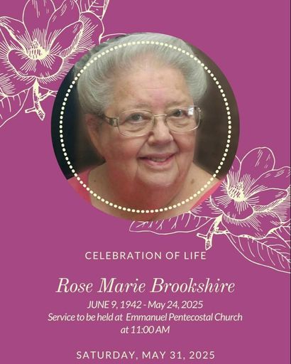 Rose Marie Brookshire's obituary image
