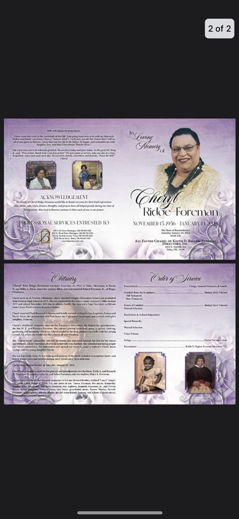 Cheryl Ridge-Foreman Profile Photo