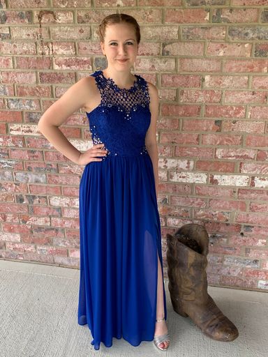 strapless open back dress Vintage 1990s Jessica McClintock Sapphire Blue Dress; Formal, Prom Gow –  Da-Sebra Vintage