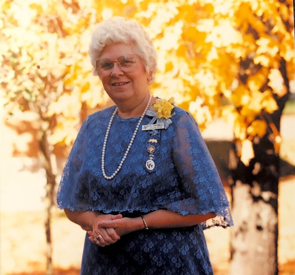 Edith Hampson - White