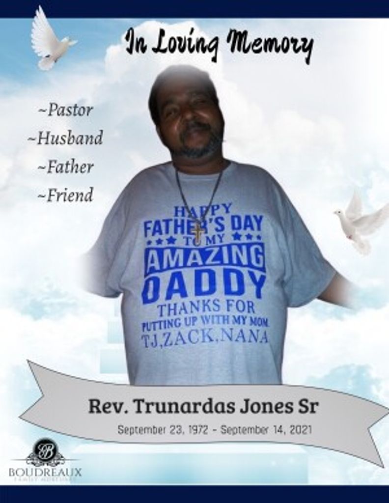 Rev. Trunardas Jones Sr