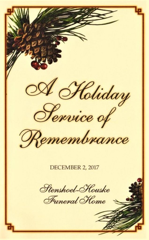 Holiday Service of Remembrance
