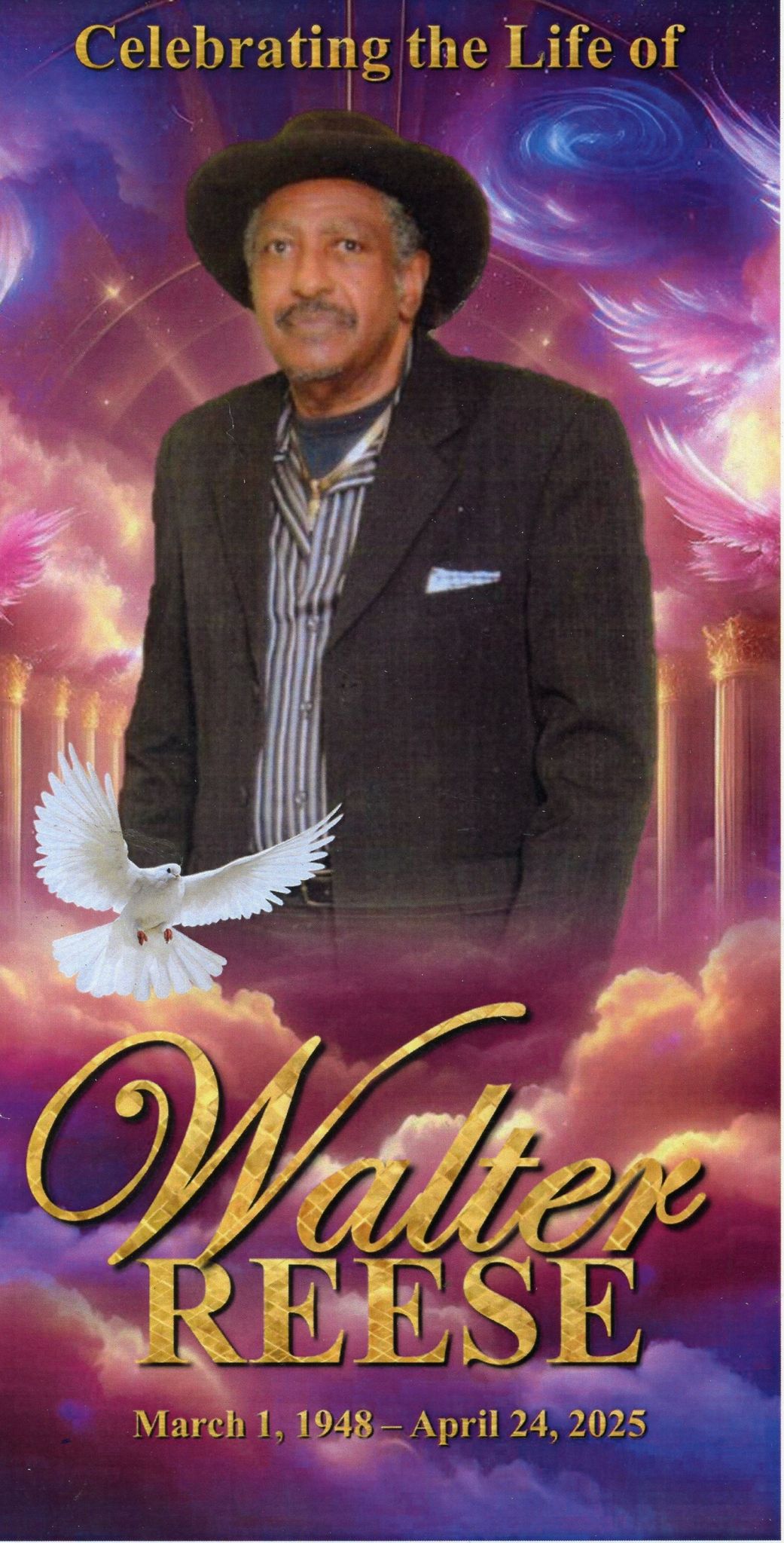 Walter Reese Obituary April 24, 2025 - Belle Memorial Funeral Home, image size:1041x2048