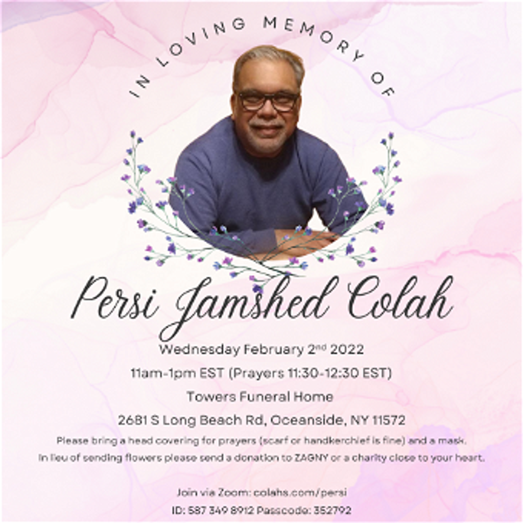 Persi Jamshed Colah Profile Photo
