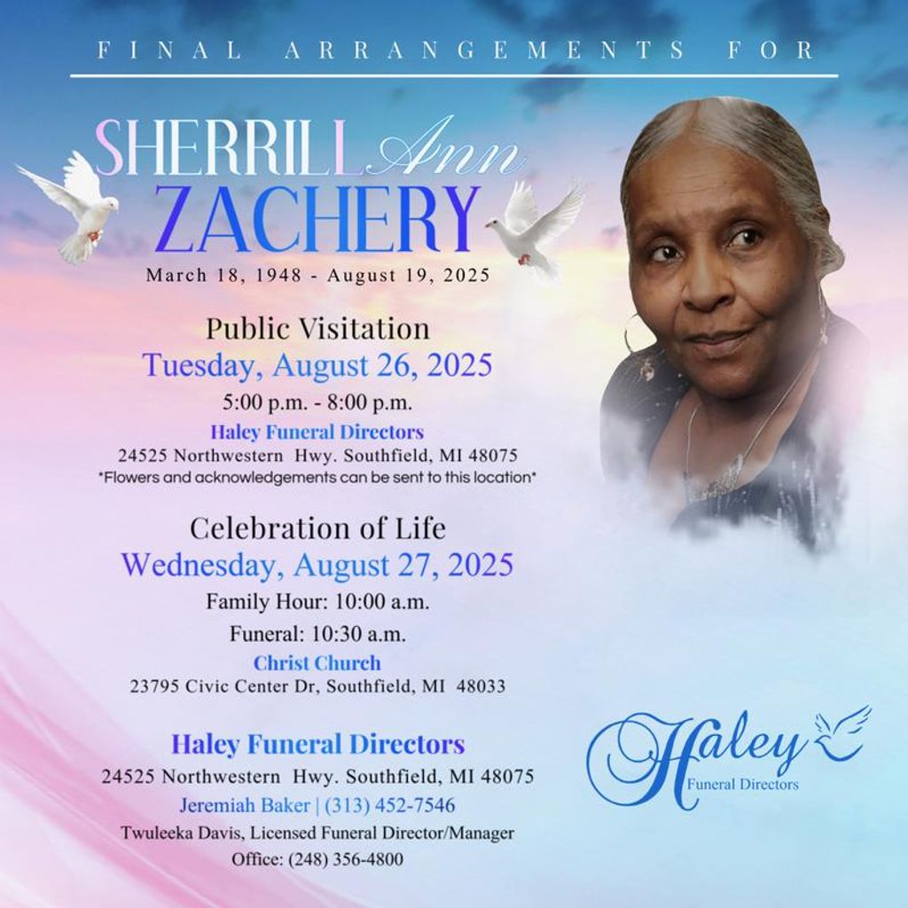 Sherrill Ann Zachery Profile Photo