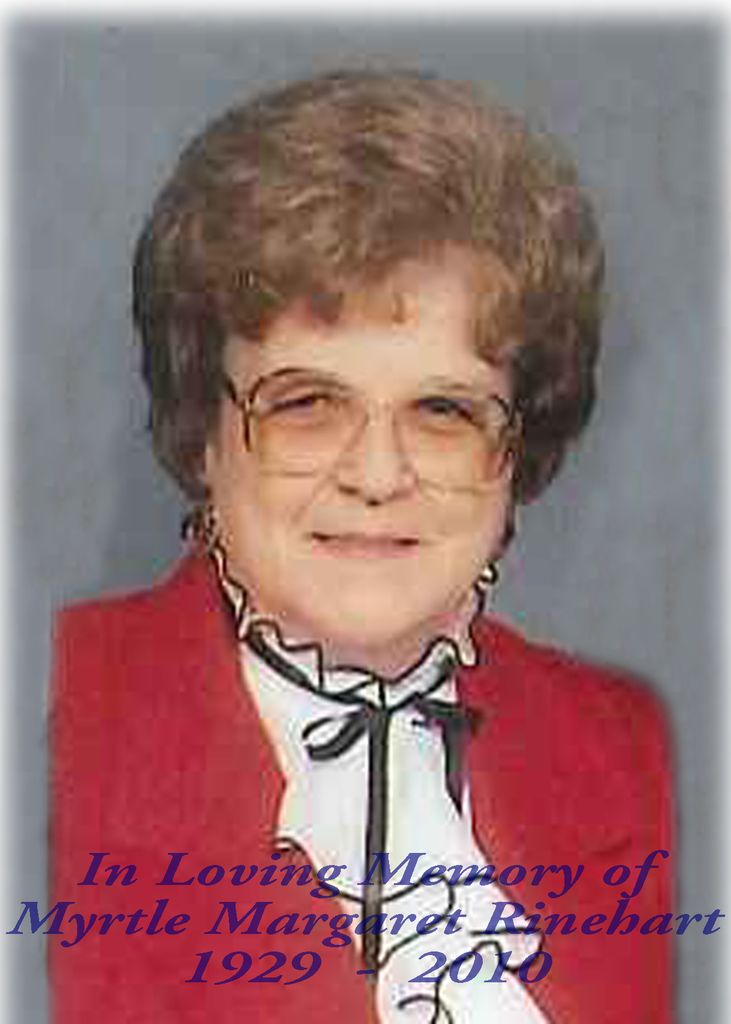 Myrtle Margaret Rinehart