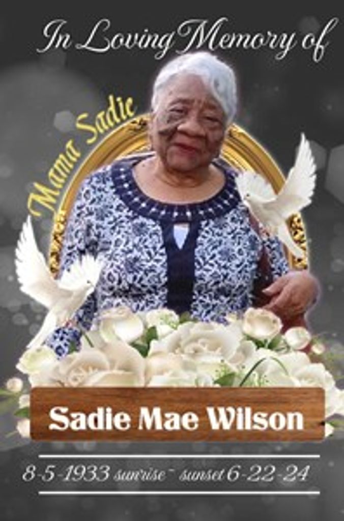 Sadie Mae "Mama Sadie" Wilson