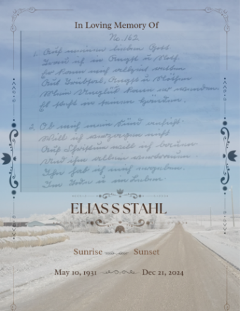 Elias S Stahl Profile Photo