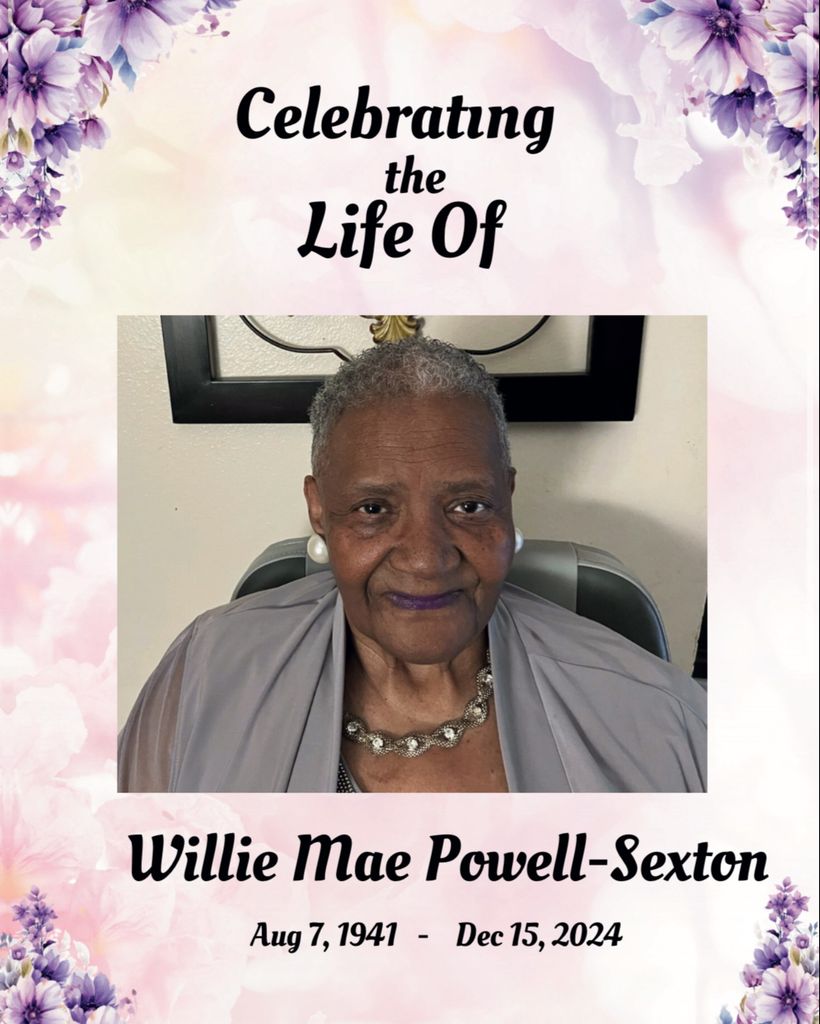 Willie Mae Powell Sexton