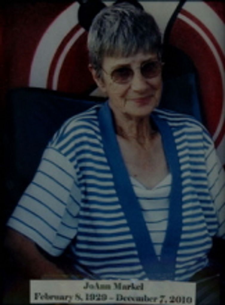 Marion Joann Markel