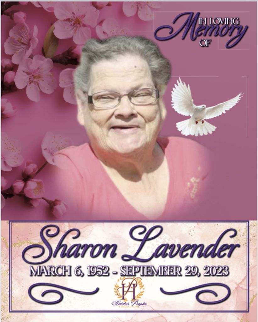 Sharon Marie (Aldrich)  Lavender Profile Photo