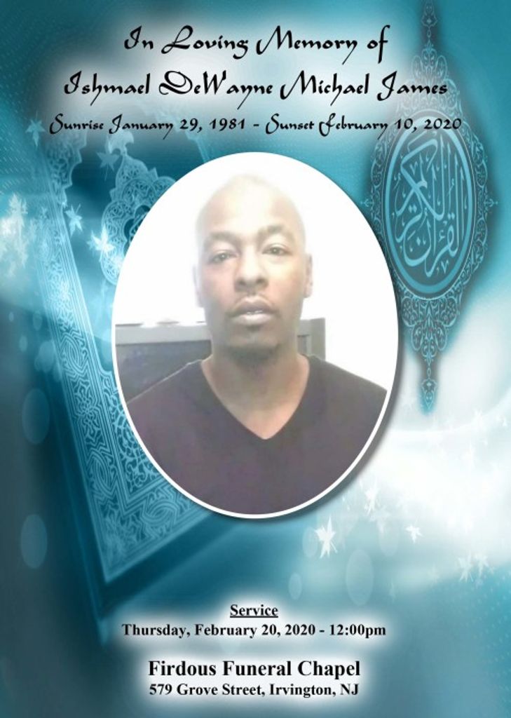Ismael Dewayne Michael James Profile Photo
