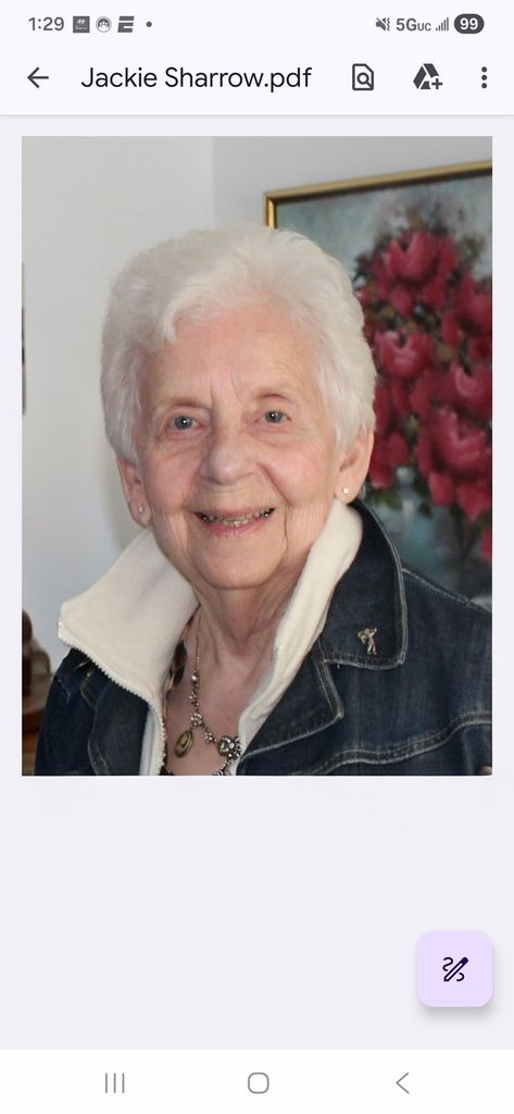 Jacqueline Madeline Sharrow Profile Photo