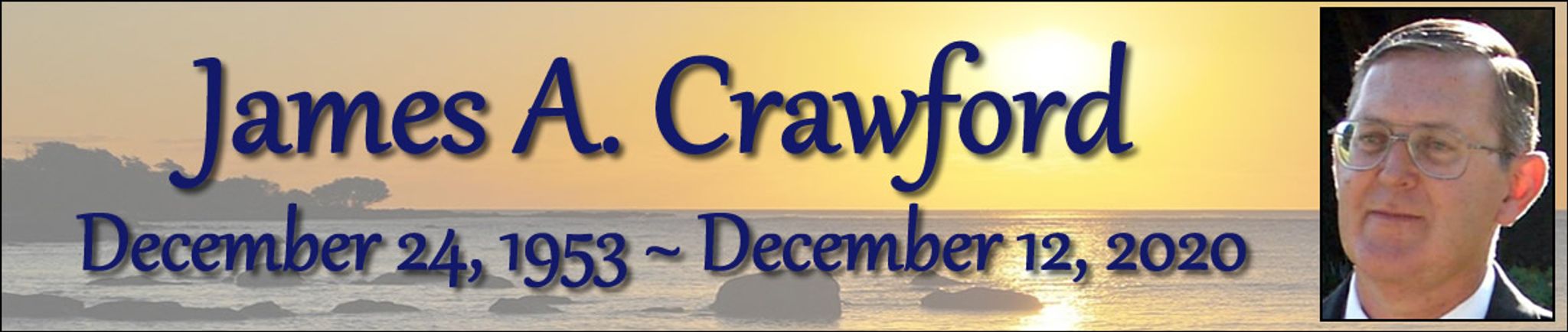 Cover photo for James Crawford's Obituary