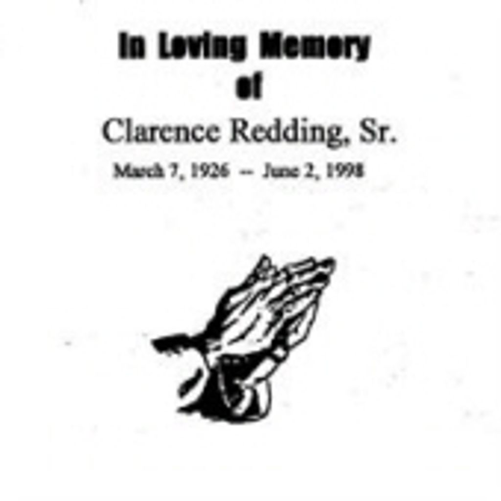 Clarence Redding  Sr.