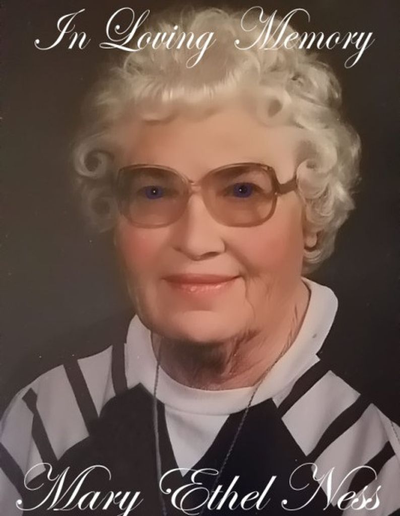 Mary Ethel (Schoonover)  Ness