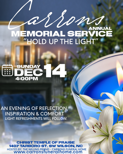 Carrons Funeral Home Annual Memorial Service 