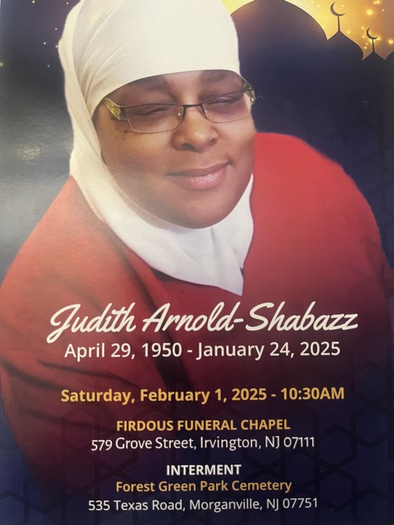 Judith (Arnold)  Shabazz Profile Photo