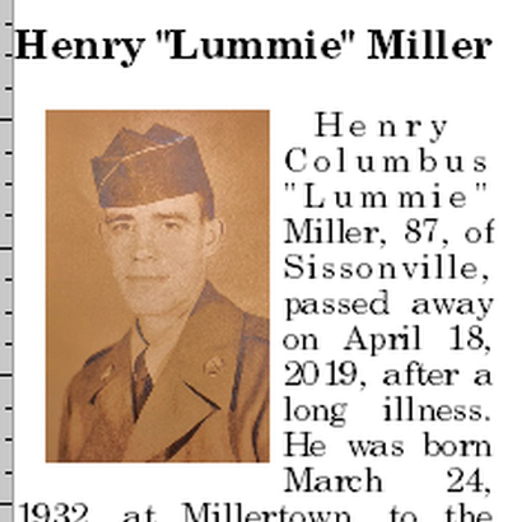 Henry C. Miller Profile Photo