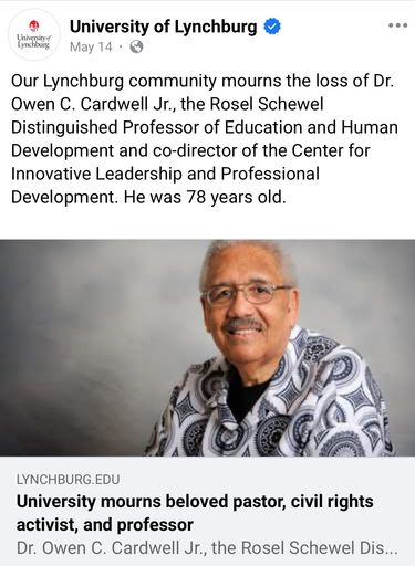 Rev. Dr. Owen Calvin Cardwell, Jr. photo gallery thumbnail 72 of 83
