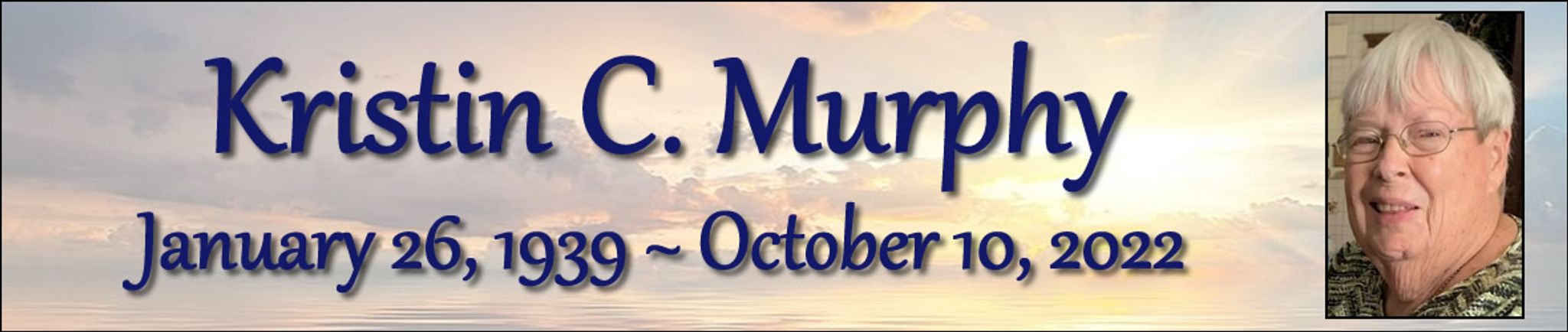 Cover photo for Kristin Murphy's Obituary