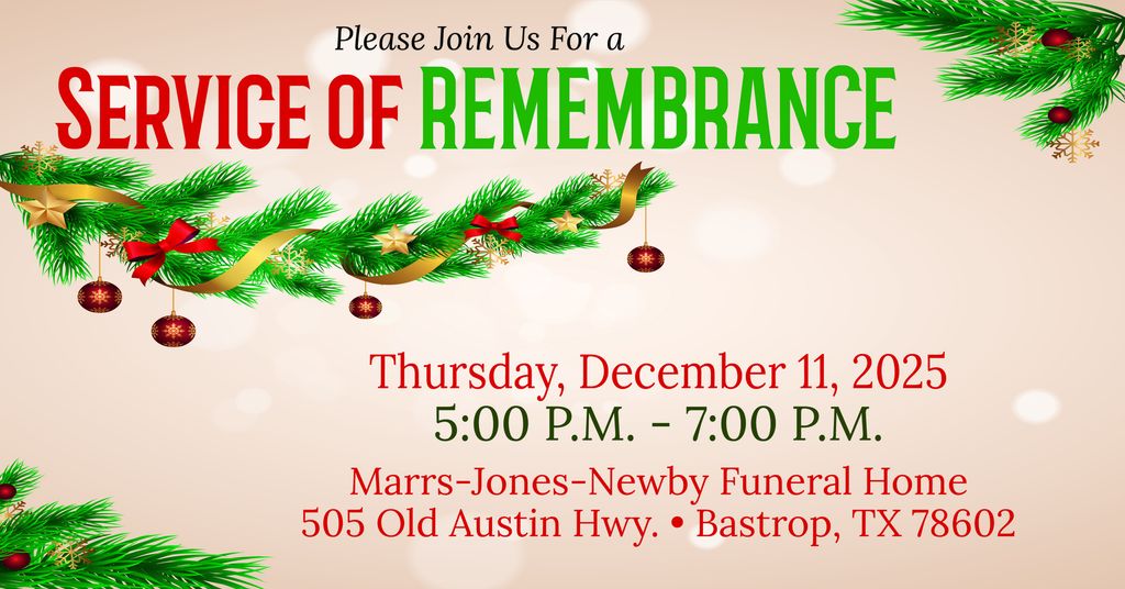 Christmas Service of Remembrance
