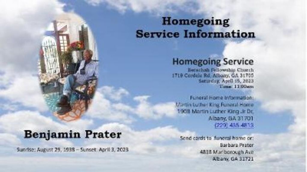 Benjamin Prater Profile Photo