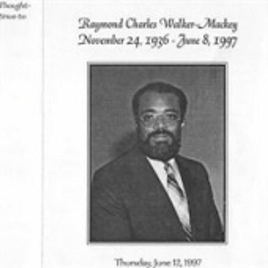 Raymond  Charles Walker-Mackey