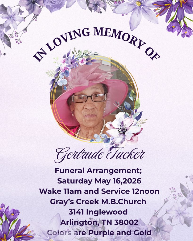 Mrs. Gertrude Williams Tucker