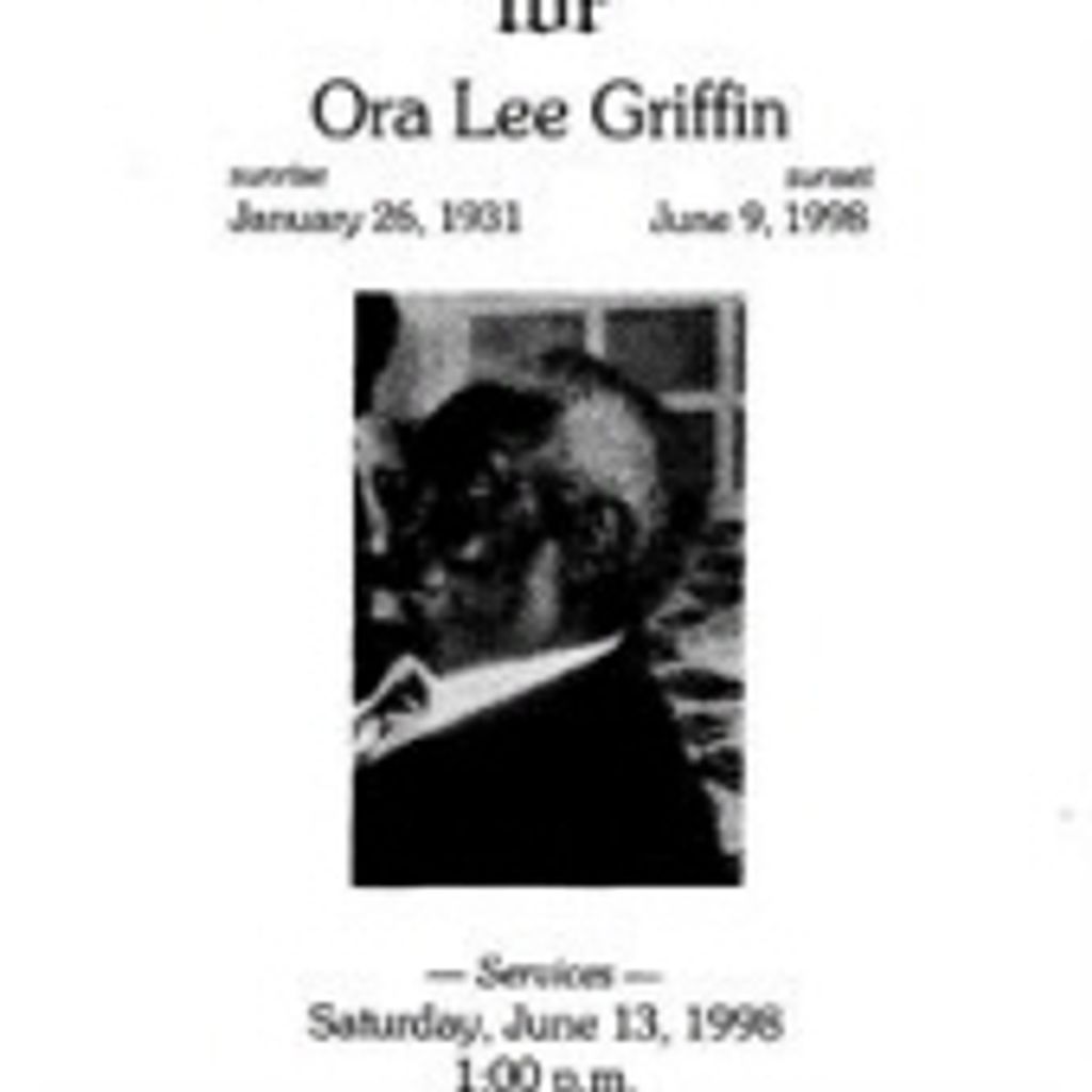 Ora  Lee Griffin