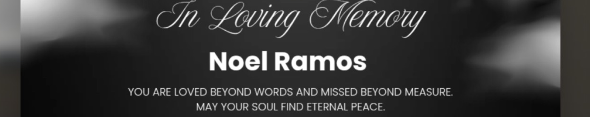 Cover for Noel Ramos's Obituary