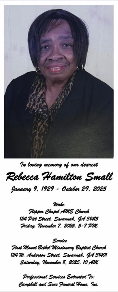 Ms. Rebecca H. Small Profile Photo