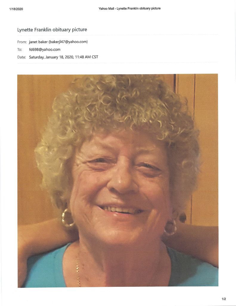 Lynette Bradley Franklin Profile Photo