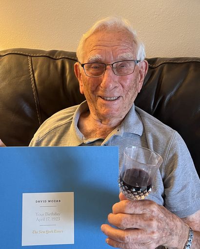 David H. Wozab's obituary image