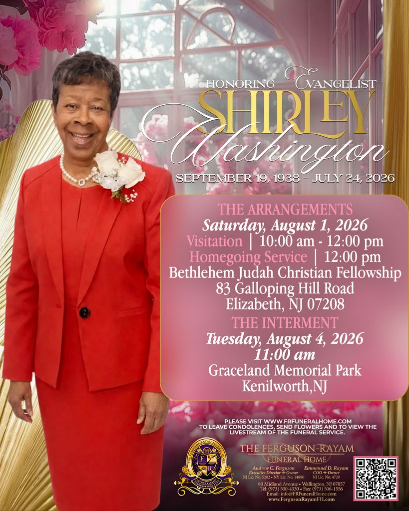 Evangelist Shirley Washington Profile Photo
