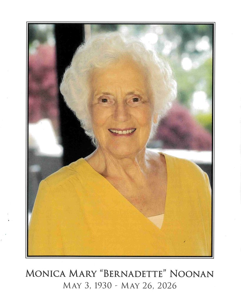 Monica Mary Bernadette Noonan