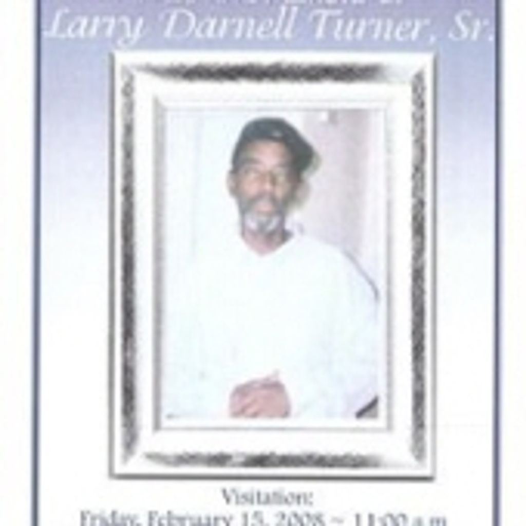 Larry  Darnell Turner  Sr.