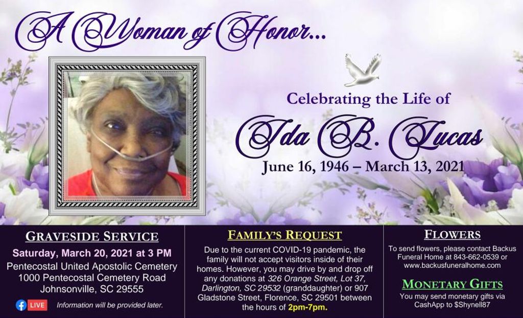 Ida Bell Lucas Profile Photo