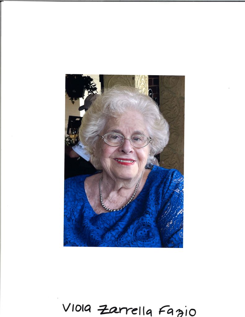 Viola "Vi" Zarrella Fazio