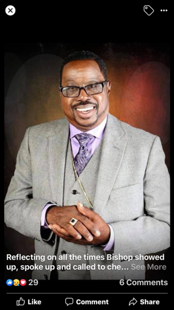 Bishop Yardley Wendell Griffin Sr Profile Photo