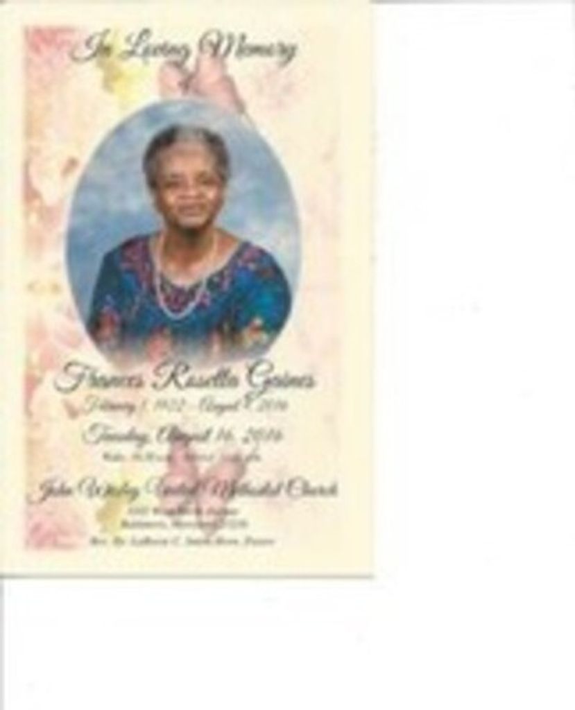 Frances R. Gaines
