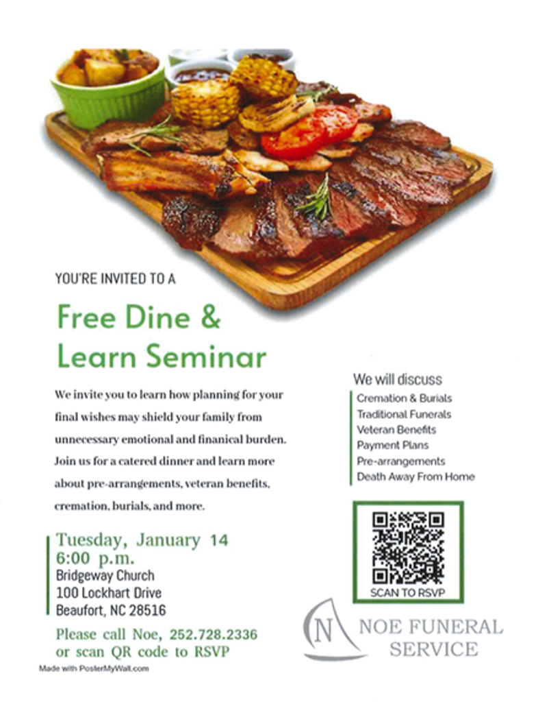 Free Dine & Learn Seminar