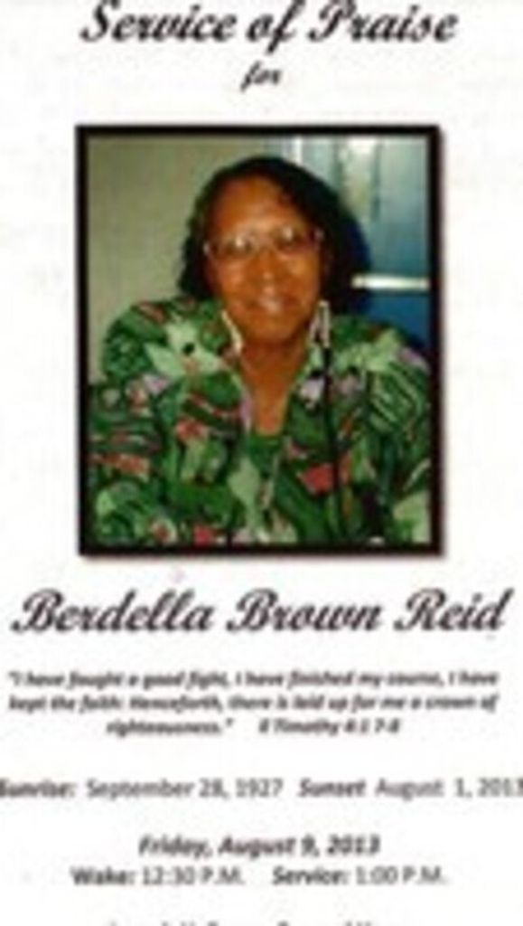 Berdella Reid
