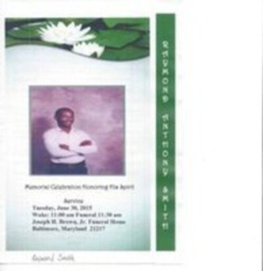 Raymond Anthony` Smith