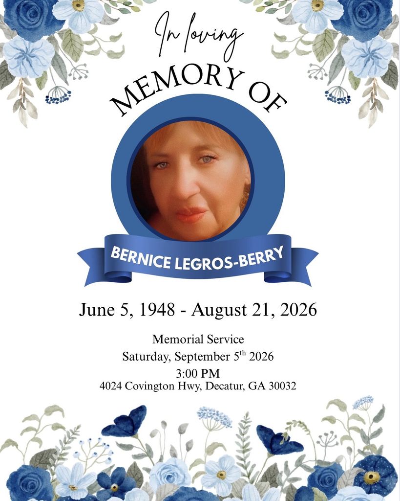 Bernice Legros-Berry Profile Photo